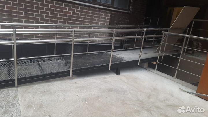 Перила пандусы из нержавеющей стали под ключ