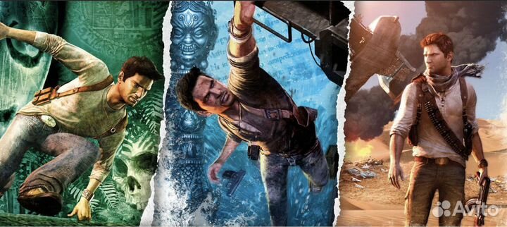 Uncharted: Натан Дрейк. Коллекция (PS4) Б/У