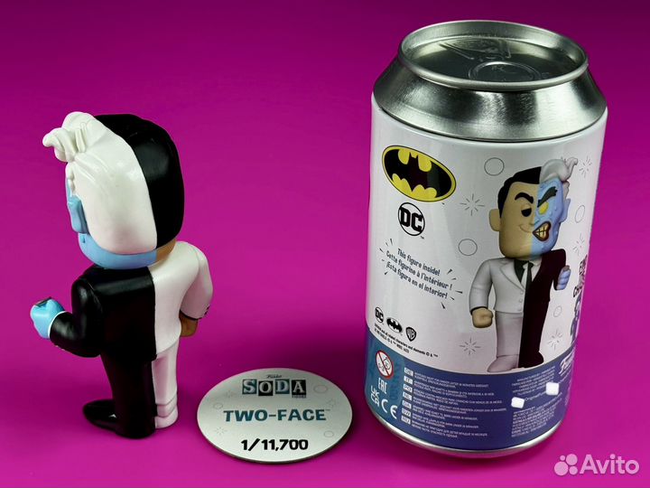 Funko Soda Two-Face (DC Heroes, Hot Topic Exc)