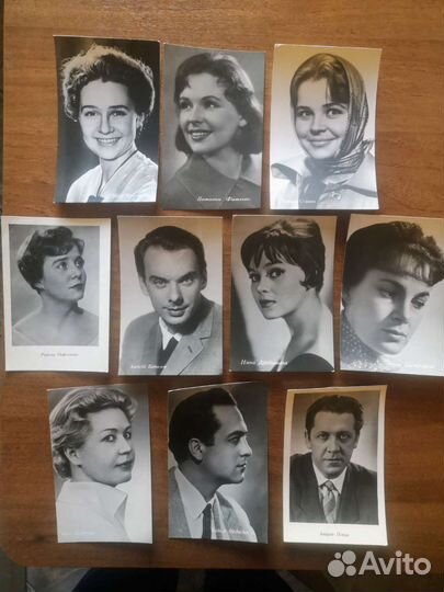 Открытки актеры СССР