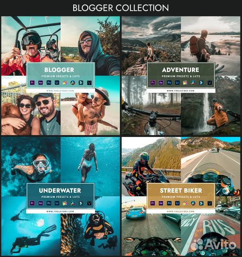 Премиум Presets & LUTs. Action Cam Bundle
