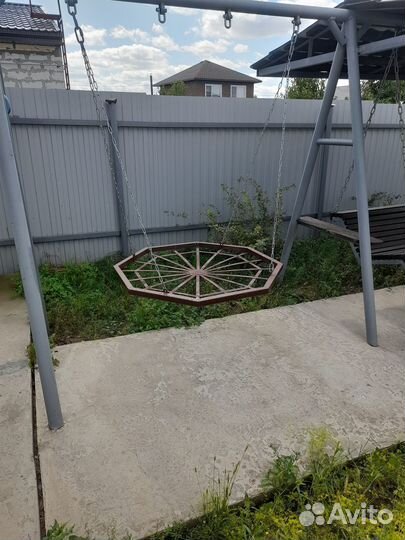 Качели Гнездо 110 см (самодельные) вечные