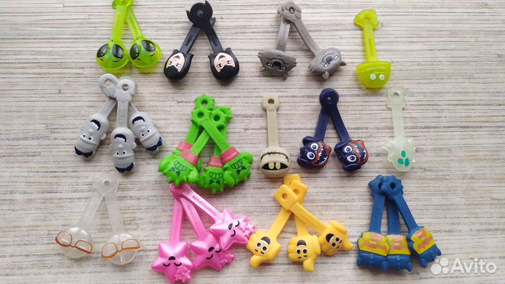 Скрепыши 1, 2, 3,4 Магнит и Бравлы, мячи Пятерочка