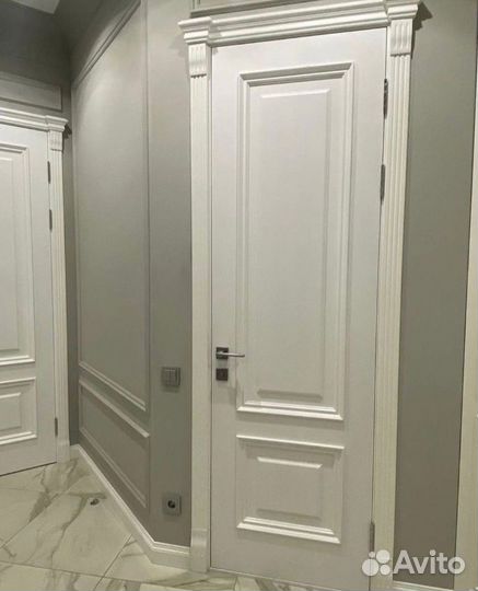 Двери белая эмаль, межкомнатные
