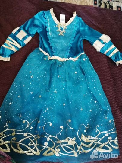 Новогодний костюм Мериды с париком 8-10 лет