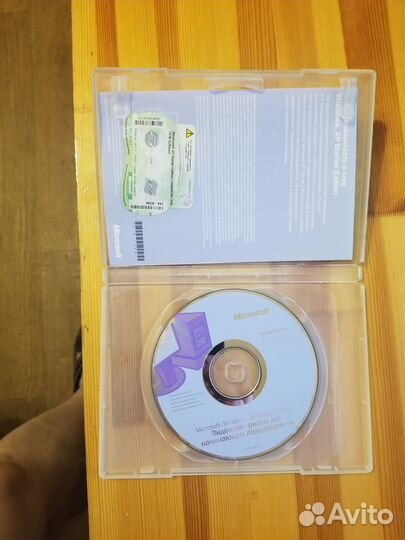 Windows XP Starter edition комплект диск + ключ