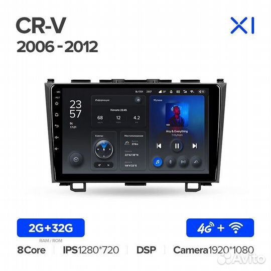 Магнитола Teyes X1 9