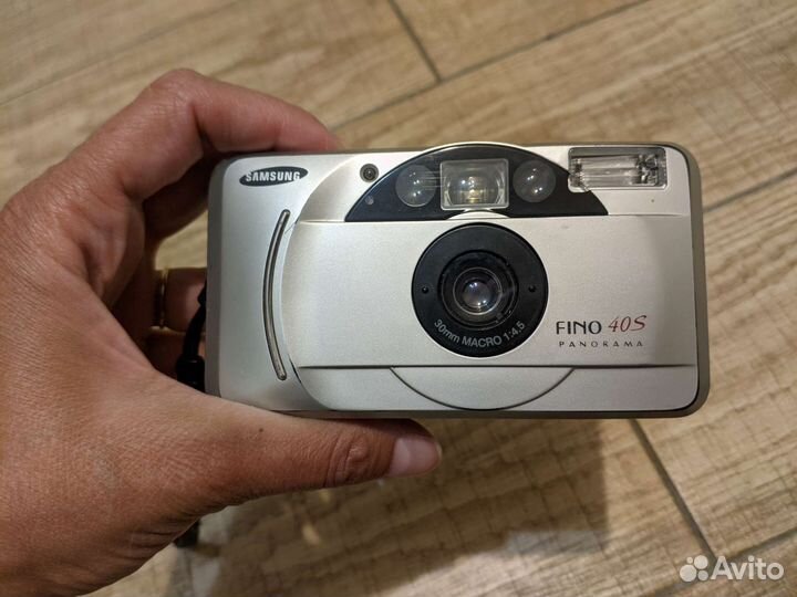 Плёночный фотоаппарат Samsung fino 40s