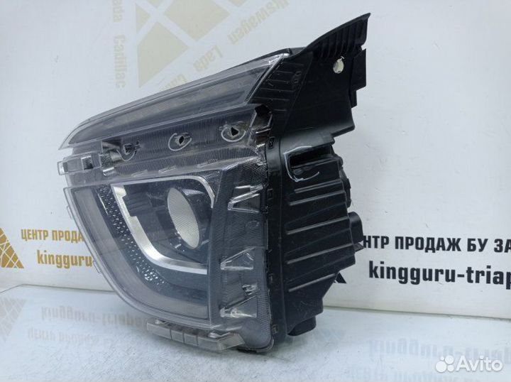 Фара галогеновая с дхо передняя левая Hyundai