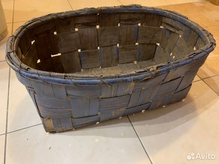 Корзина плетеная