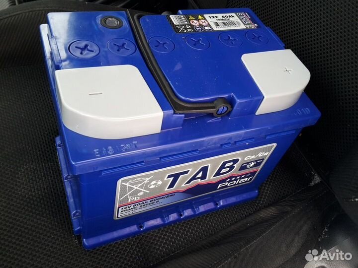 Аккумулятор TAB polar blue обр. 60Aч / 600 А