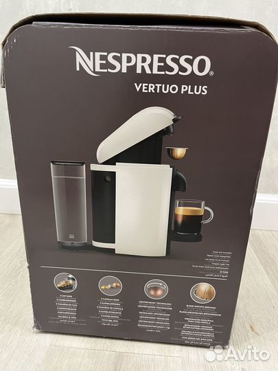 Капсульная кофемашина Nespresso Vertuo Plus