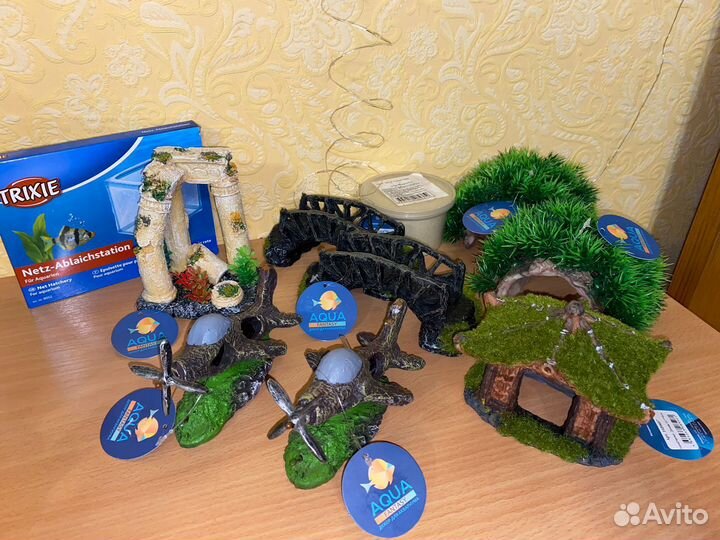 Декорации для аквариума