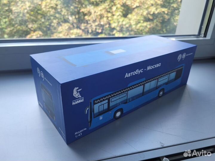 Автобус 1:43 камаз