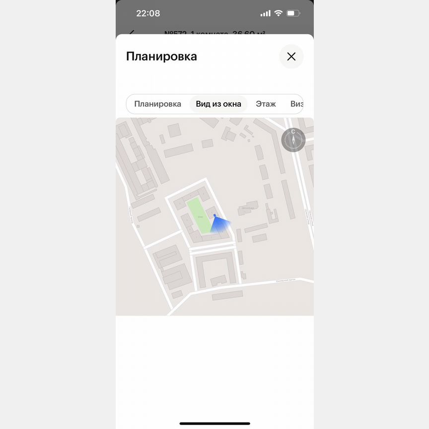 1-к. квартира, 36,6 м², 6/12 эт.