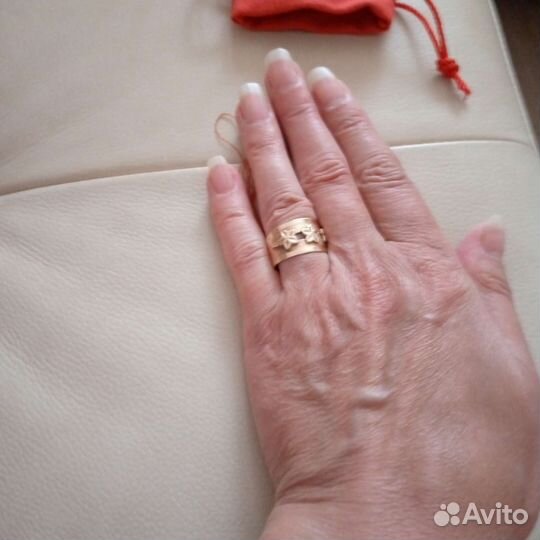 Кольцо золото коллекционное 583* СССР