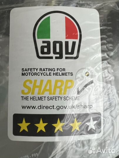 Визор для шлема agv sharp