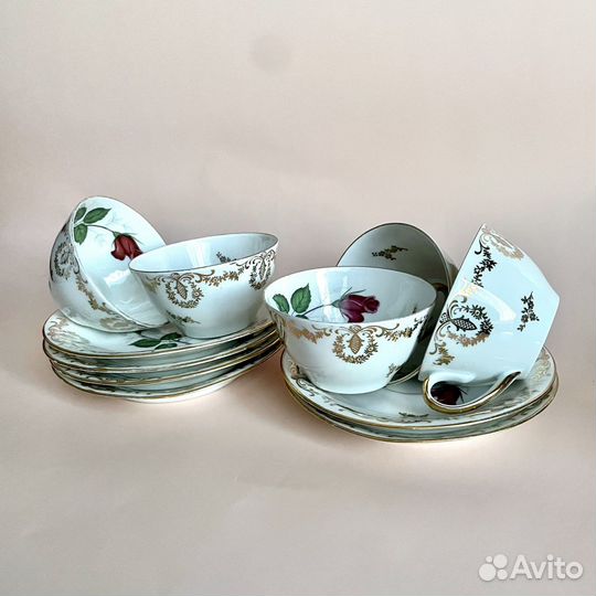 Чайный сервиз Лимож (Limoges)