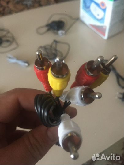 Кабель 3 RCA 3RCA тюльпан