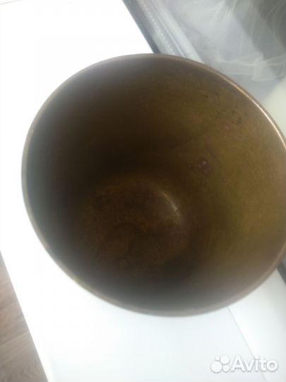 Бокал для вина из латуни