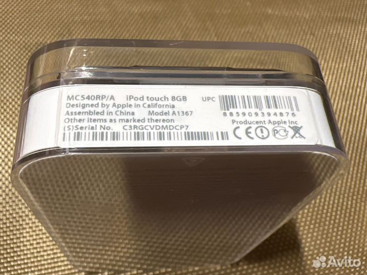 Плеер iPod touch новый 8gb