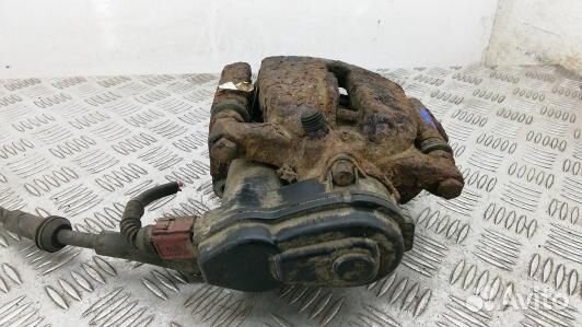 Суппорт тормозной задний левый audi A4 B8 (LBN02LS