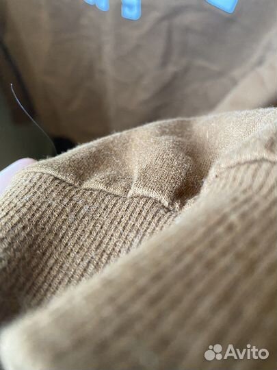 Свитшот с воротником и принтом