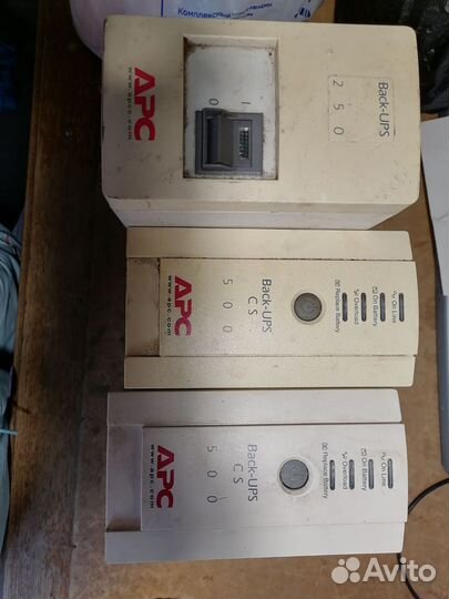 Ибп APC Back-UPS CS 500, ES500, 250EI