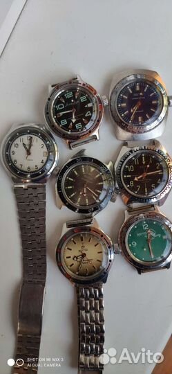 Часы восток амфибия (автоподзавод)