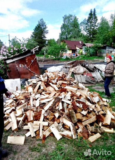 Дрова колотые от производителя