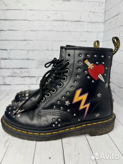 Ботинки Dr. Martens Rock & Roll Black Smooth