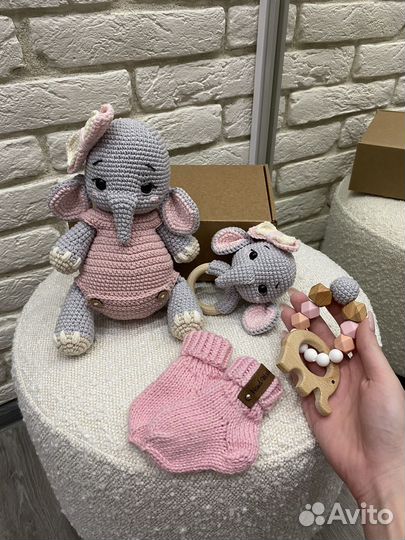 Вязаные игрушки ручной работы