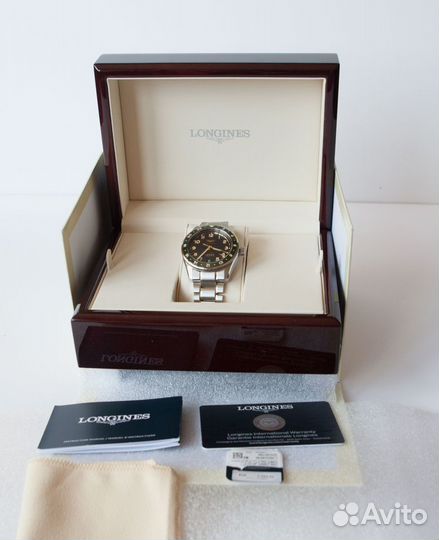 Часы Longines Spirit Zulu Time 39mm