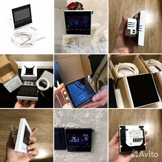 Умный терморегулятор для теплого пола WiFi