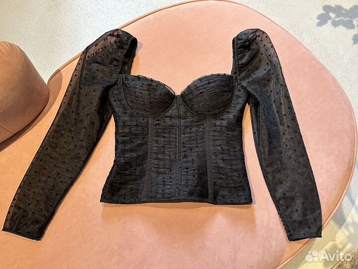 Шикарный топ Self-Portrait 8 UK оригинал