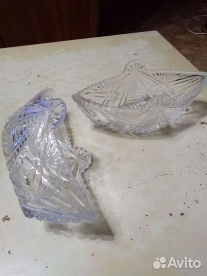Ваза хрустальные