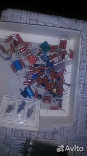 Резисторы и эл.лампы СССР