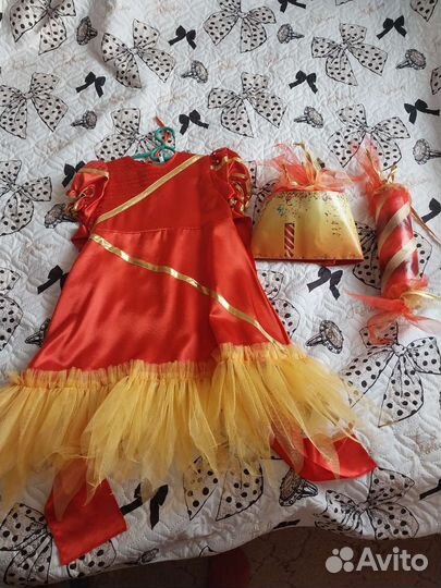 Новогодний костюм для девочки хлопушка