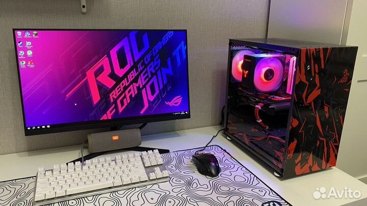 Игровой пк Ryzen 5600/RTX2060/16GB