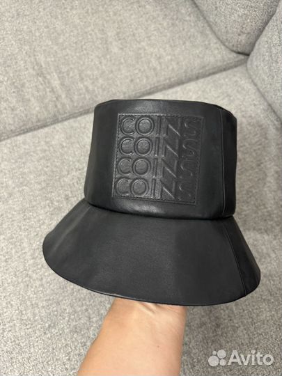 Кожаная шляпа