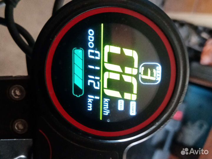 Самокат взрослый электрический бу