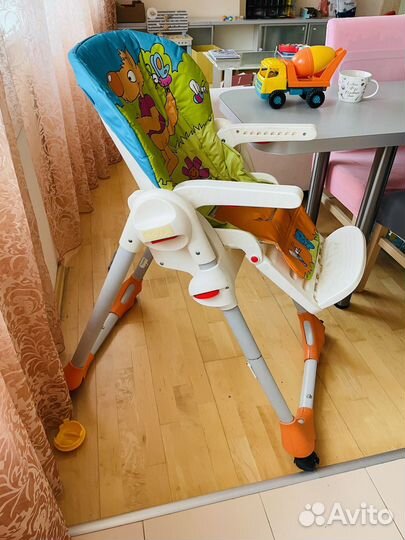 Стульчик для кормления chicco polly