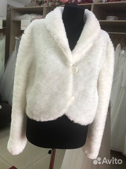 Свадебная шубка на прокат