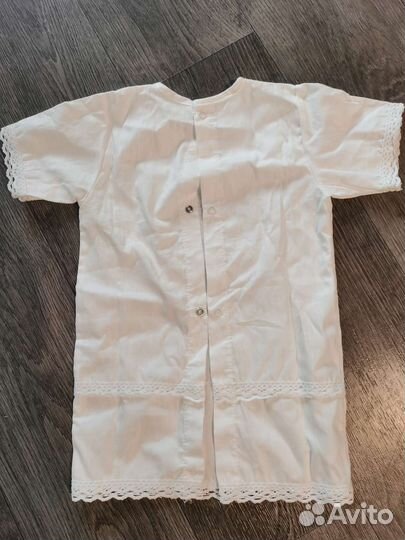 Крестильная рубашка для девочки