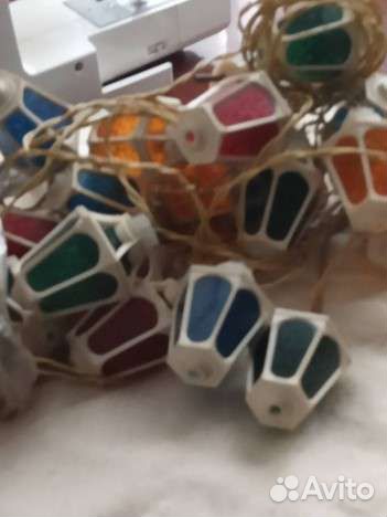 Новогодняя гирлянда СССР 