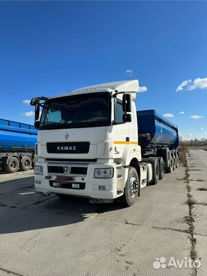 КАМАЗ 65206-Т5 с полуприцепом, 2019