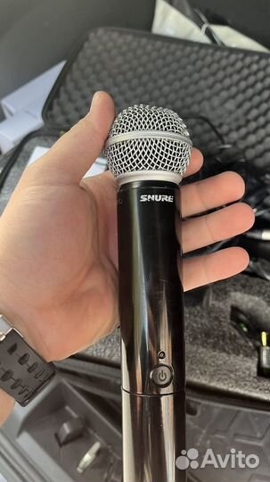 Радиомикрофон shure sm58/blx4 m17