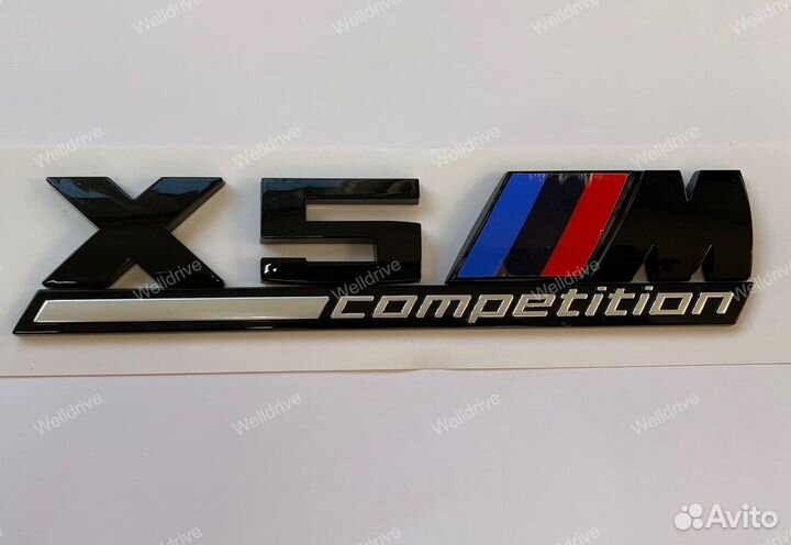 Шильд BMW X3M X4M X5M X6M X7M Competition глянец