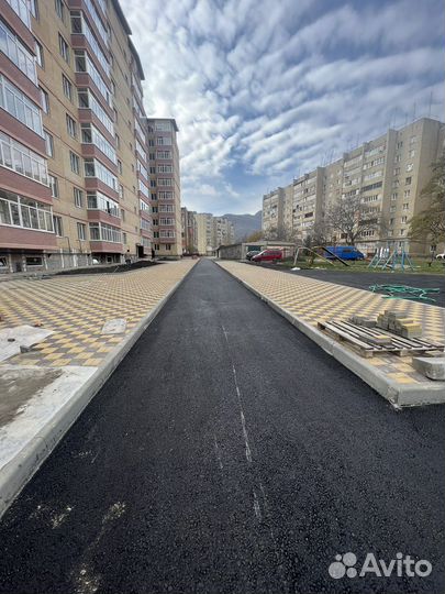 Асфальтирование дорог- Благоустройство