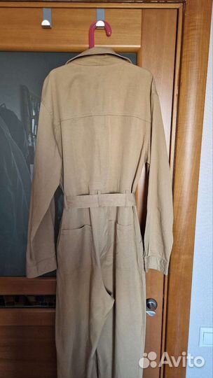 Комбинезон бежевый M